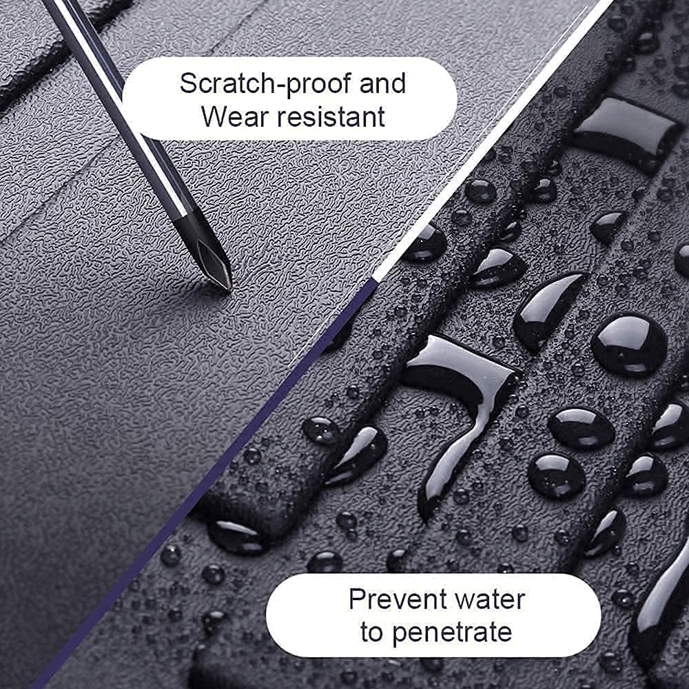 Custom Fit Cargo Mat Trunk Liner Heavy Duty Rubber Waterproof Floor Mat Pack of 2 U9054