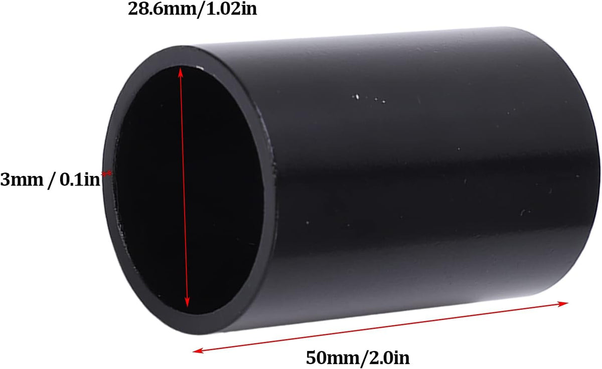 Black Aluminum Alloy 50mm Bicycle Headset Spacer F9180