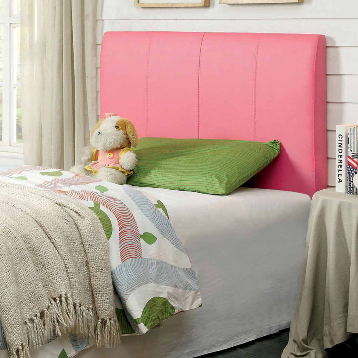 Queen Leatherette Headboard P6981