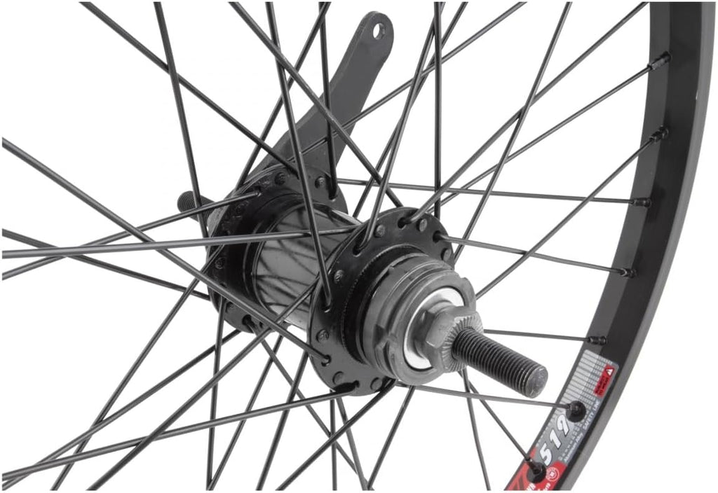 20 x 1.75 36H Alloy Black Rear Bicycle Wheel R27108