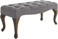 Linen Nailhead Bedroom Bench U71354
