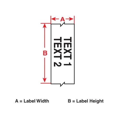 Red Label Tape Cartridge A707