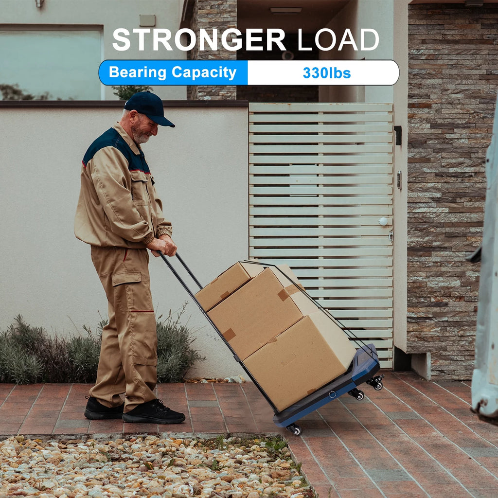 Folding Hand Truck with 6 Wheels X4000