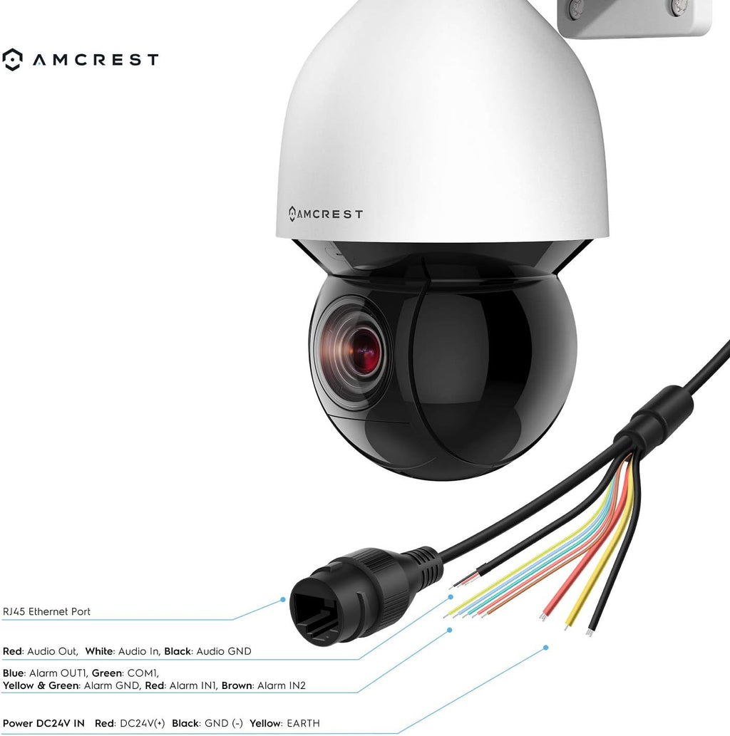 4MP Outdoor PTZ POE IP Camera 32x Optical Zoom F68664