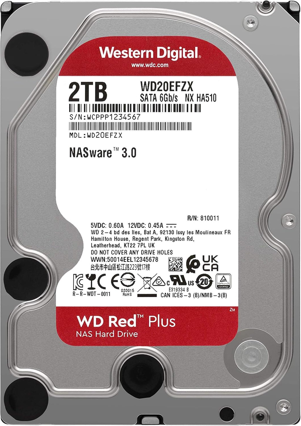 12TB NAS Internal Hard Drive HDD X973210