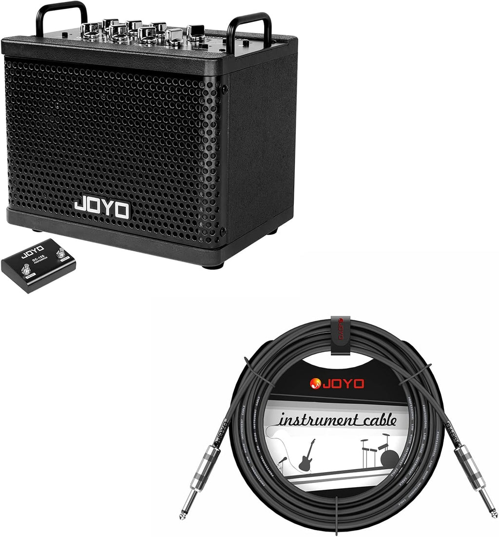 Digital Modeling Combo Amplifier Bundle with Audio Instrument Cable X752889