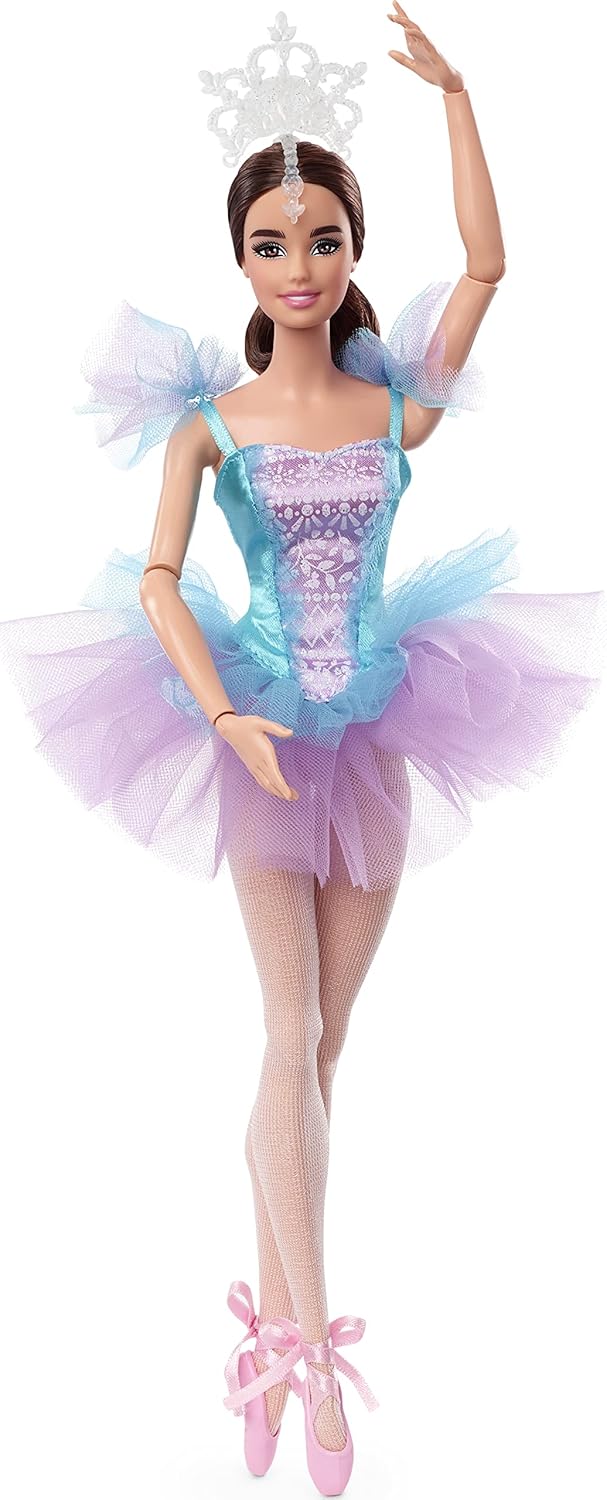 Barbie Doll with Ballerina Costume, Tutu, Tiara and Pointe Shoes O7643