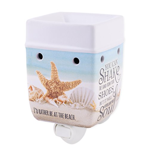 2-in-1 Electric Jar Candle and Wax Warmer D8531