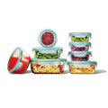 16-Piece Glass Food Storage Container Set I82888