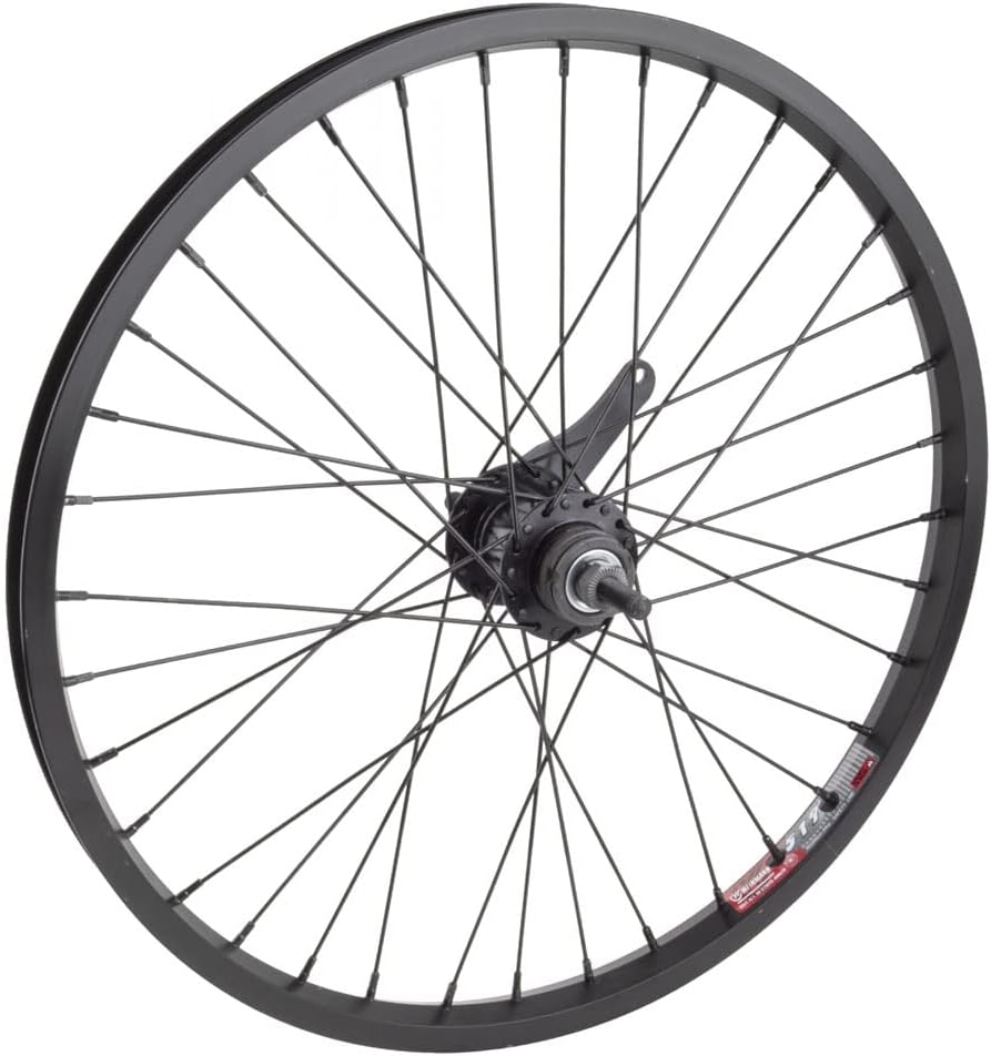 20 x 1.75 36H Alloy Black Rear Bicycle Wheel R27108