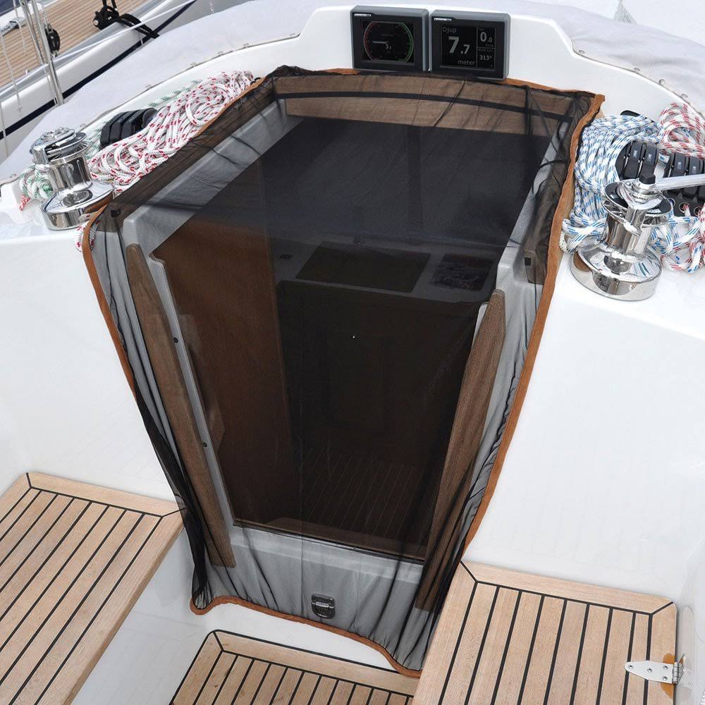 Boat Companionway Mosquito Net Marine Insect Screen X184