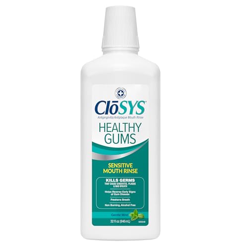 Non-Burning Antiplaque Mouthwash 32 Fl Oz Twin Pack C727