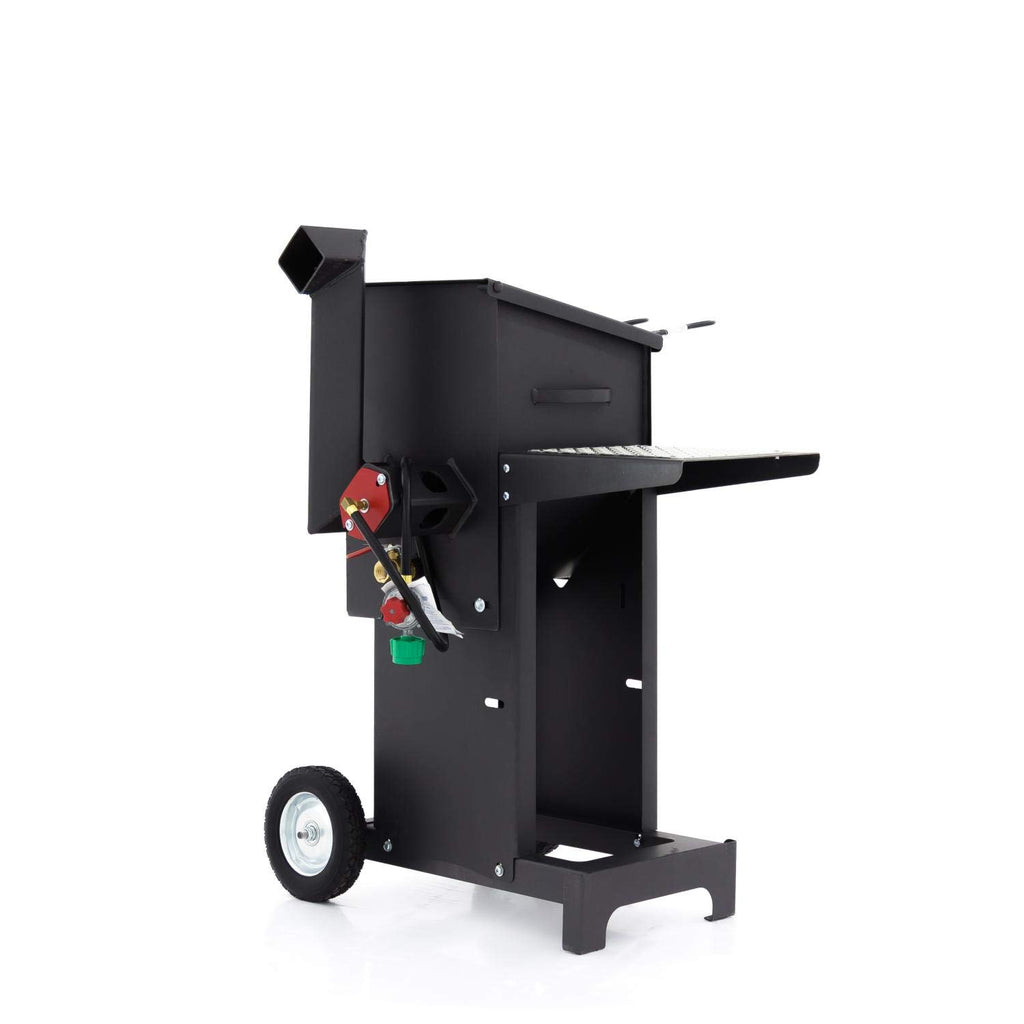 4 Gallon Propane Gas Deep Fryer with Stand and 2 Baskets C634199