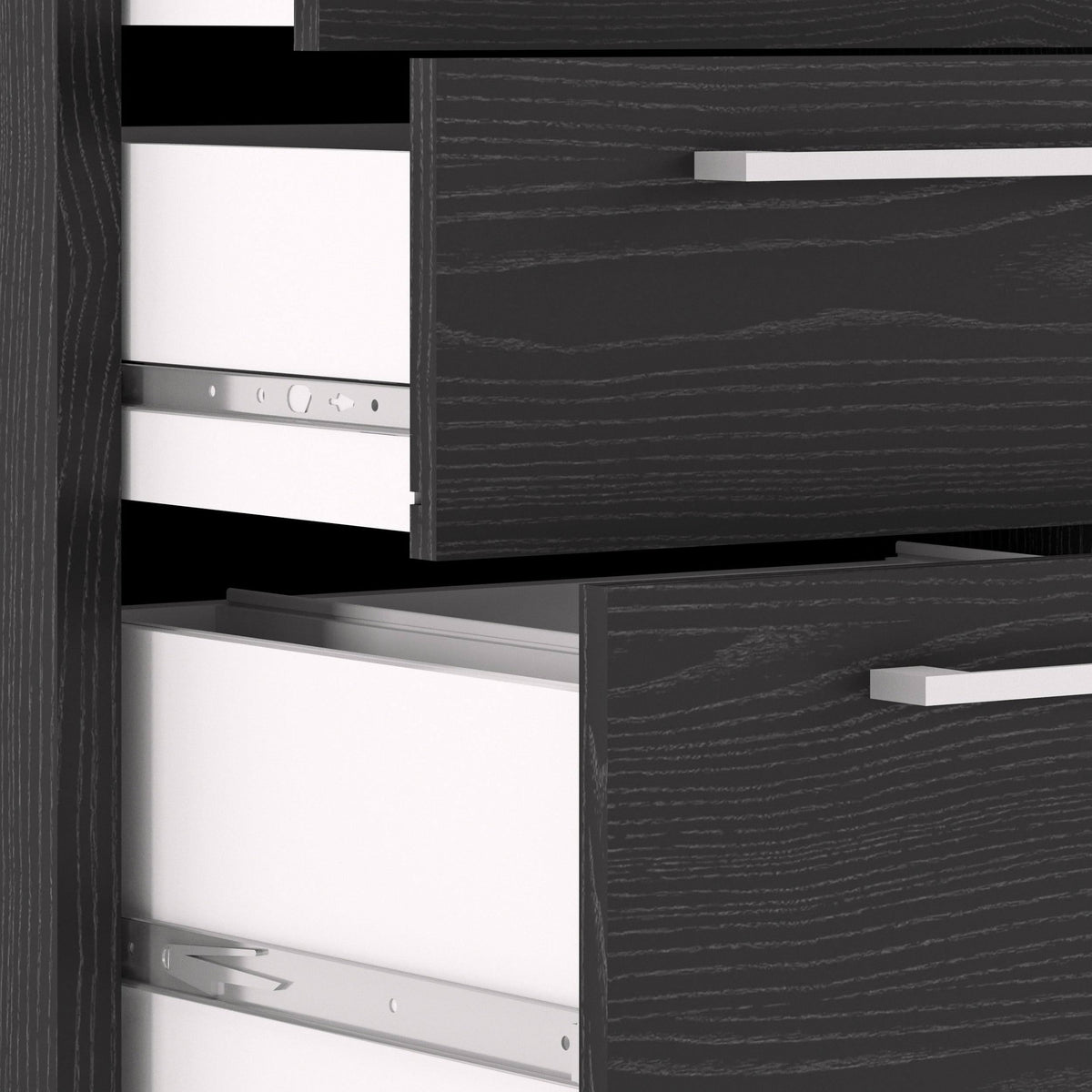 White 3 Drawer Mobile File Cabinet M4129