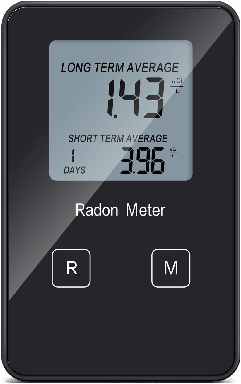 Portable Radon Detector with Rechargeable Battery Z968780
