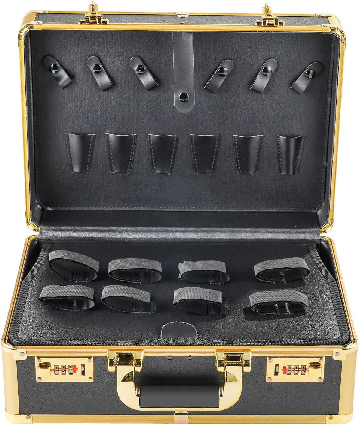 Barber Case with Code Lock Dual Layer 16 x 13 x 6 inch V623