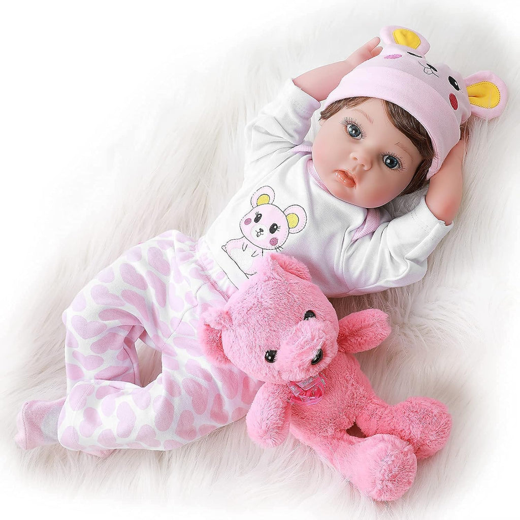 22 Inch Realistic Silicone Baby Doll F249