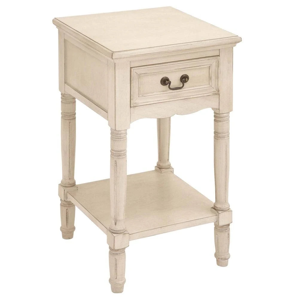 Antiqued Solid Wood Night Stand F871933