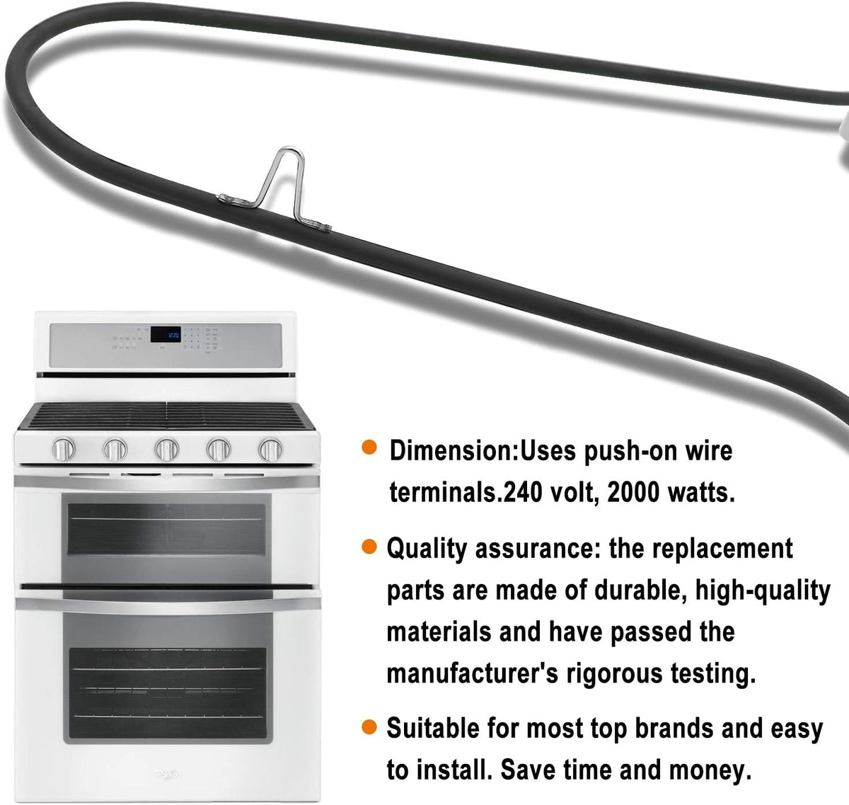 Black Range Oven Bake Heating Element C328
