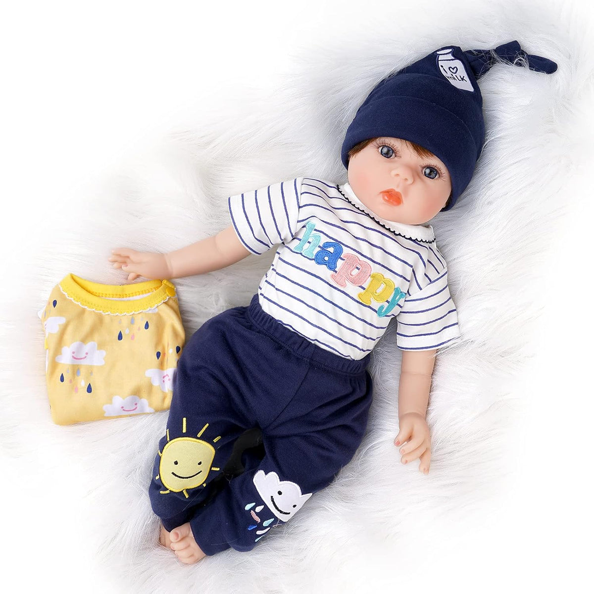 22 Inch Realistic Silicone Baby Doll F249