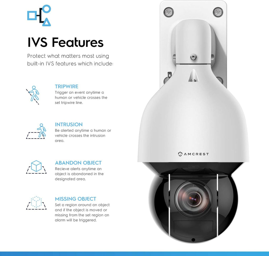 4MP Outdoor PTZ POE IP Camera 32x Optical Zoom F68664