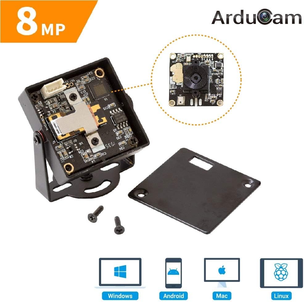 8MP 1080P Auto Focus USB Camera Module with Metal Case and Microphone C955900