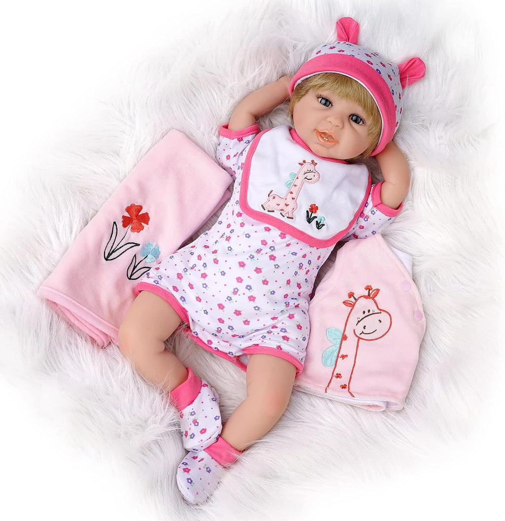 22 Inch Realistic Silicone Baby Doll F249