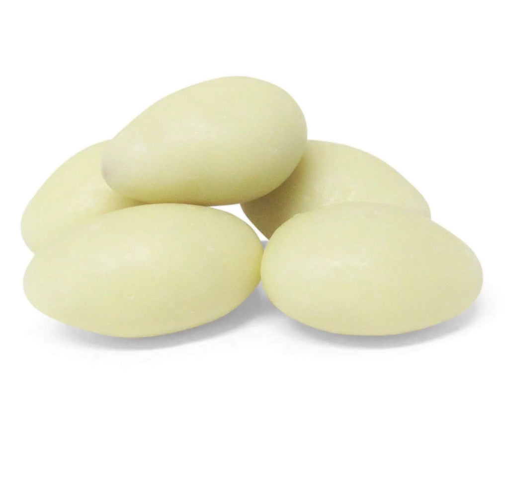 White Chocolate Covered Almonds 1 Lb Bag W42129