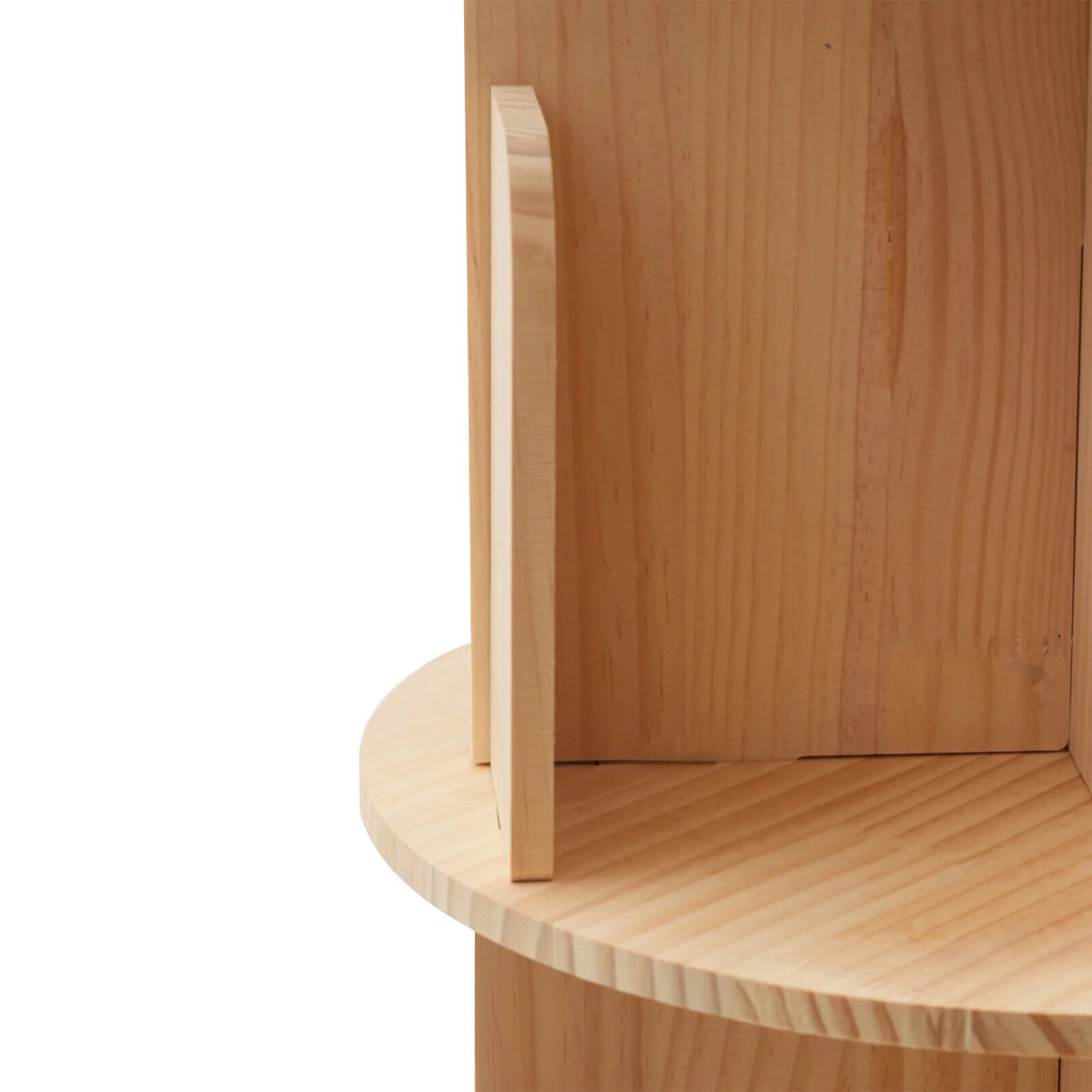 4-Tiers Rotating Bookshelf Y4429