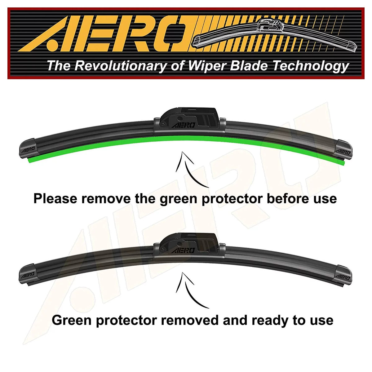 26" All-Season Beam Windshield Wiper Blades Set of 2 I53866