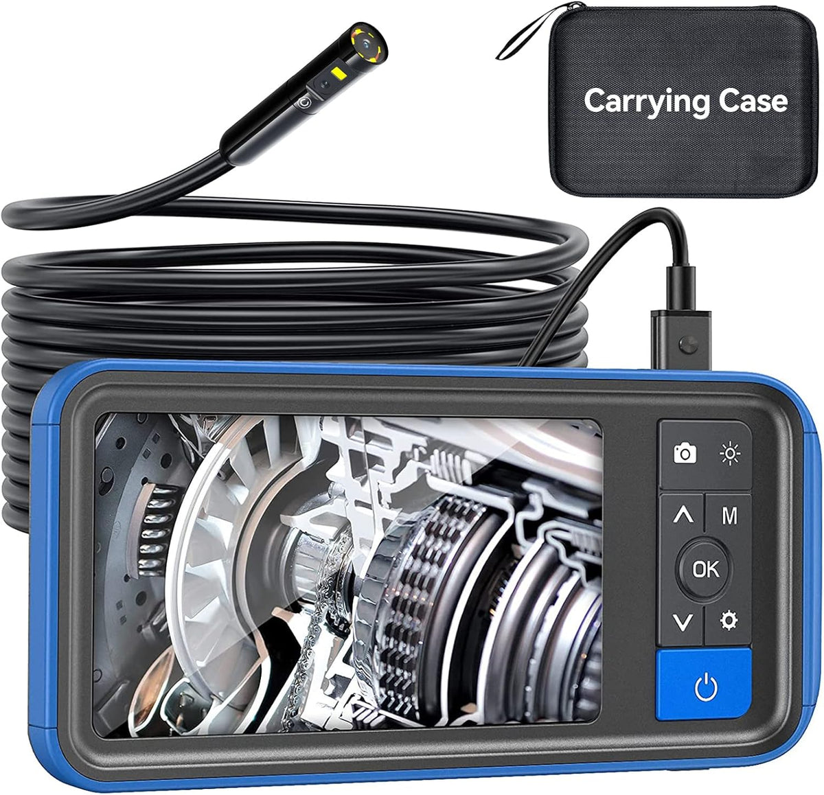 16.5ft HD Flexible Waterproof Endoscope Camera B176
