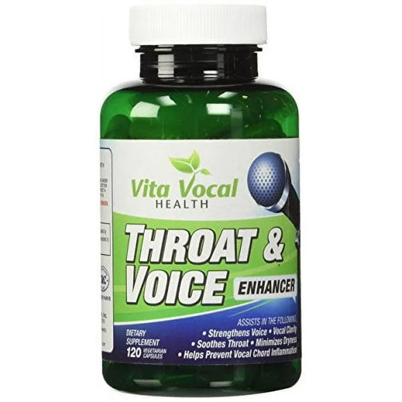 Kosher Throat & Voice Enhancer 120 Vegetarian Capsules M92970