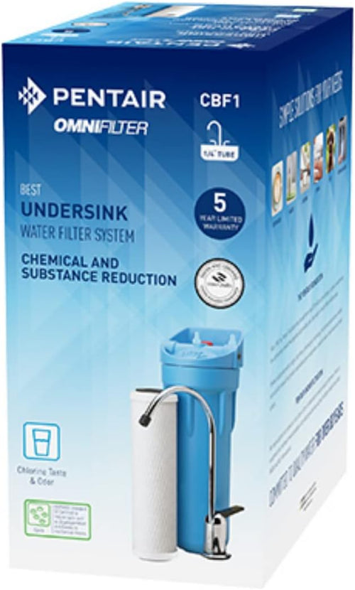 10 Single-Stage Under Sink Water Filtration System with Carbon Cartridge N168