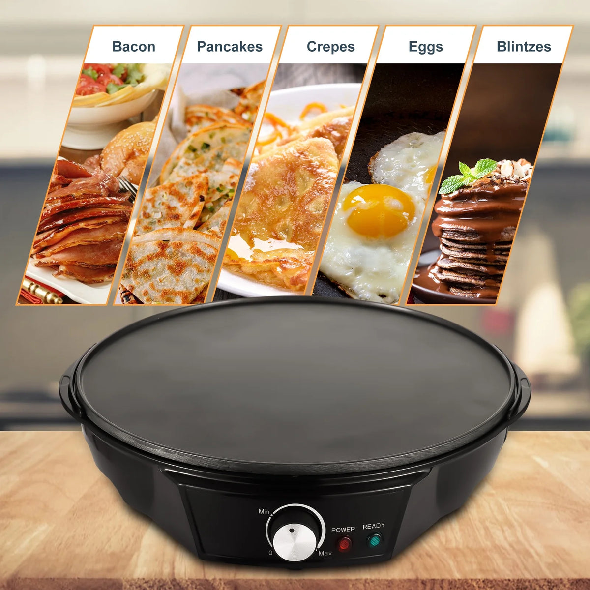 Electric Non-stick 1200W Pancake Maker P639