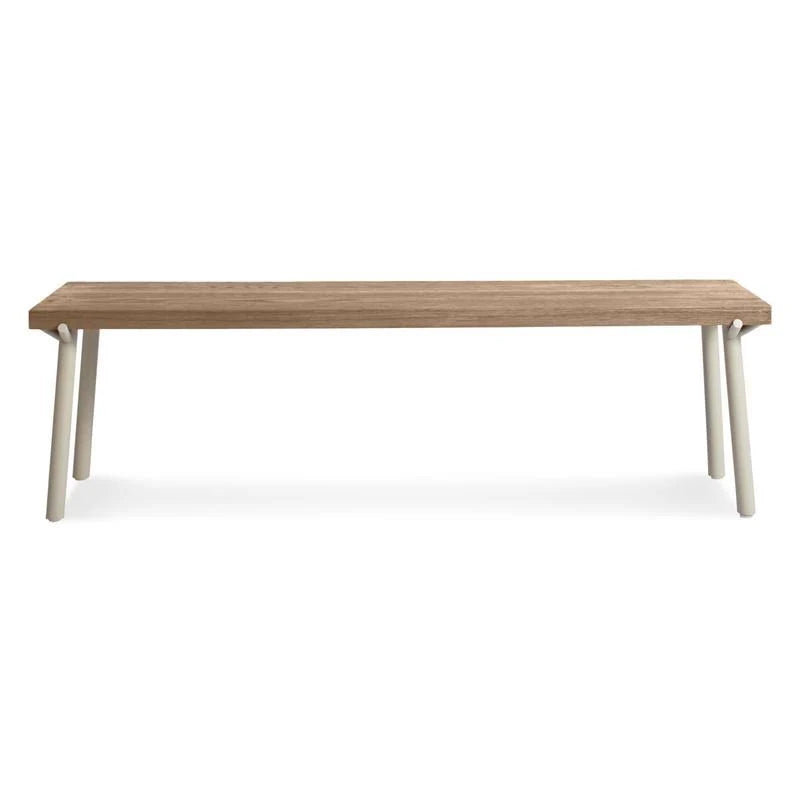 Oak/Black Branch Bench O640