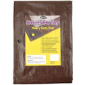 Brown Silver Heavy Duty Tarp T568086