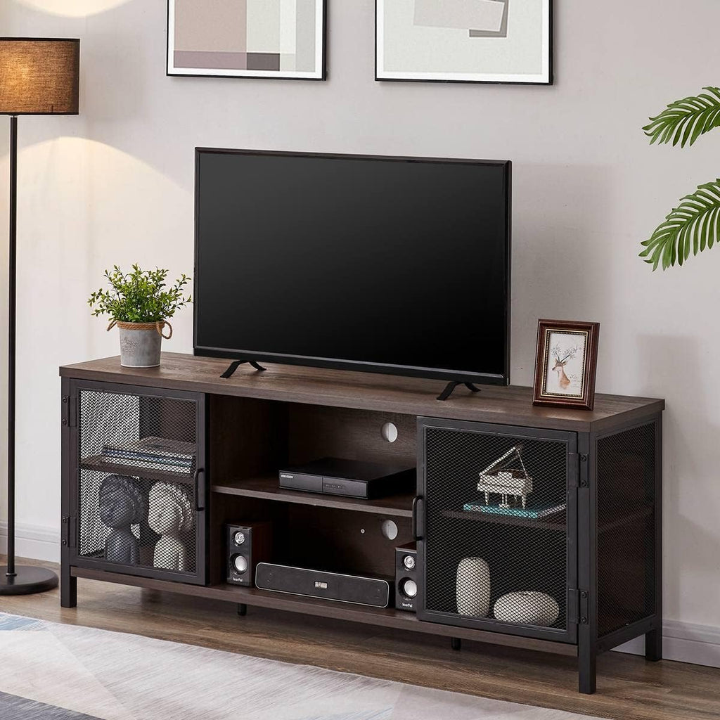 Industrial Rustic Oak TV Stand X855330