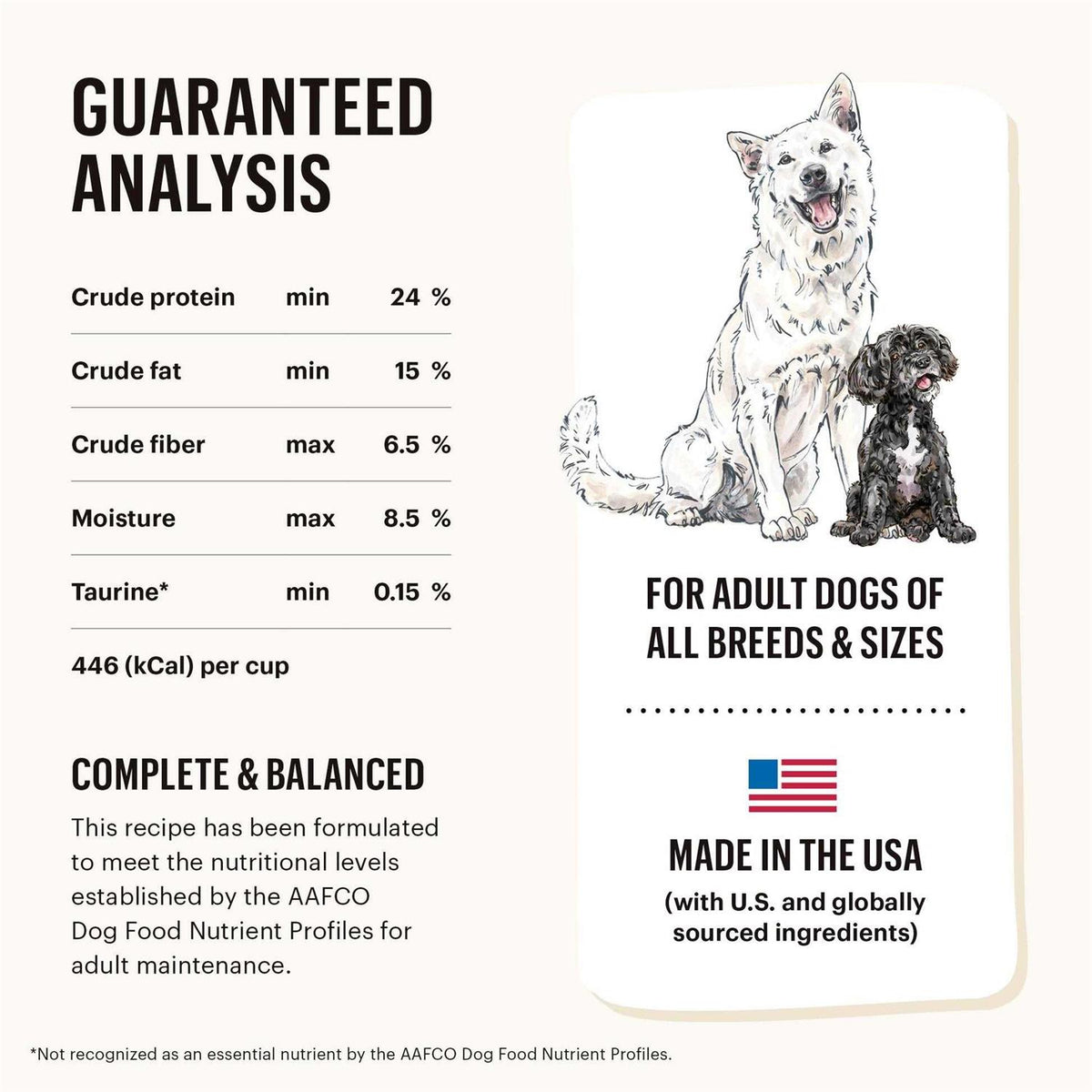 Dehydrated Grain Free Chicken Dog Food X826919