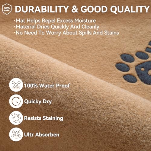 Brown 17x30 Non-Slip Outdoor Door Mat S573964