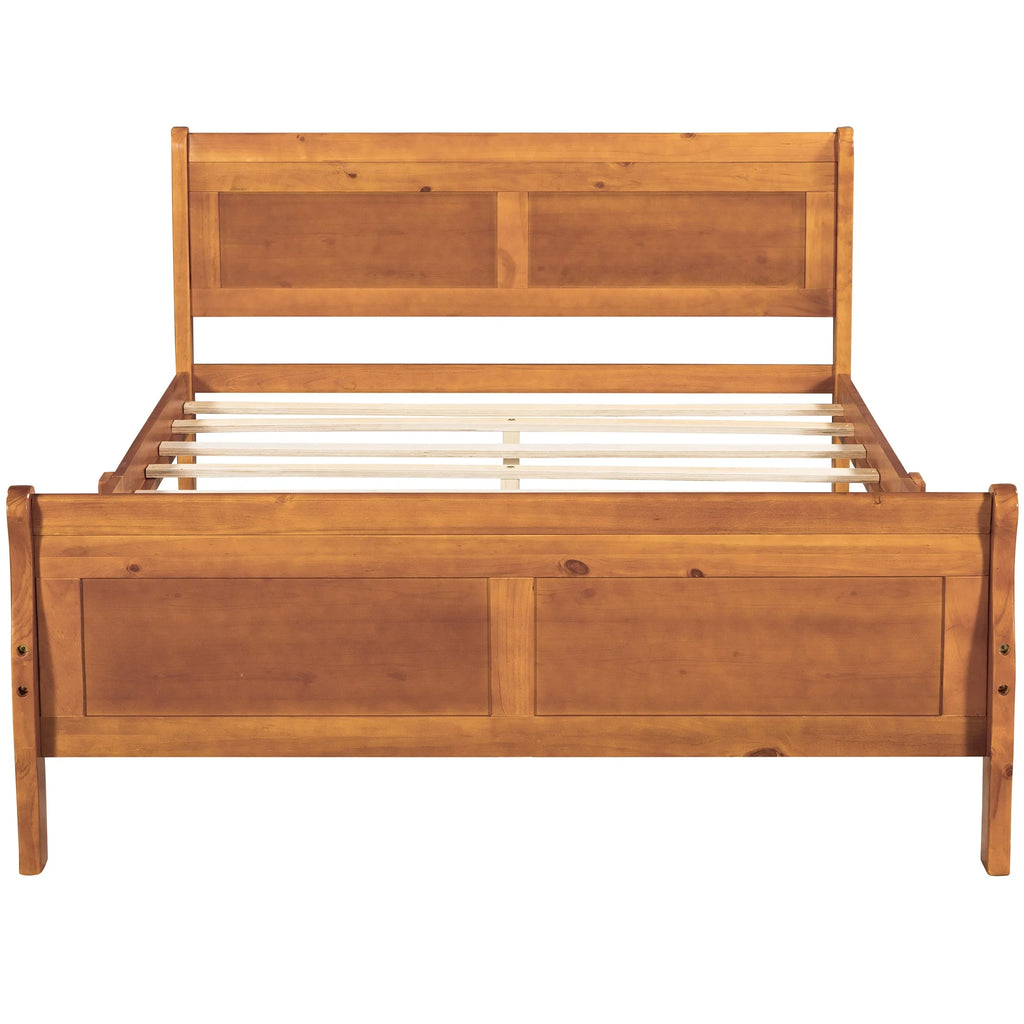 Full Size Wood Platform Bed C77447