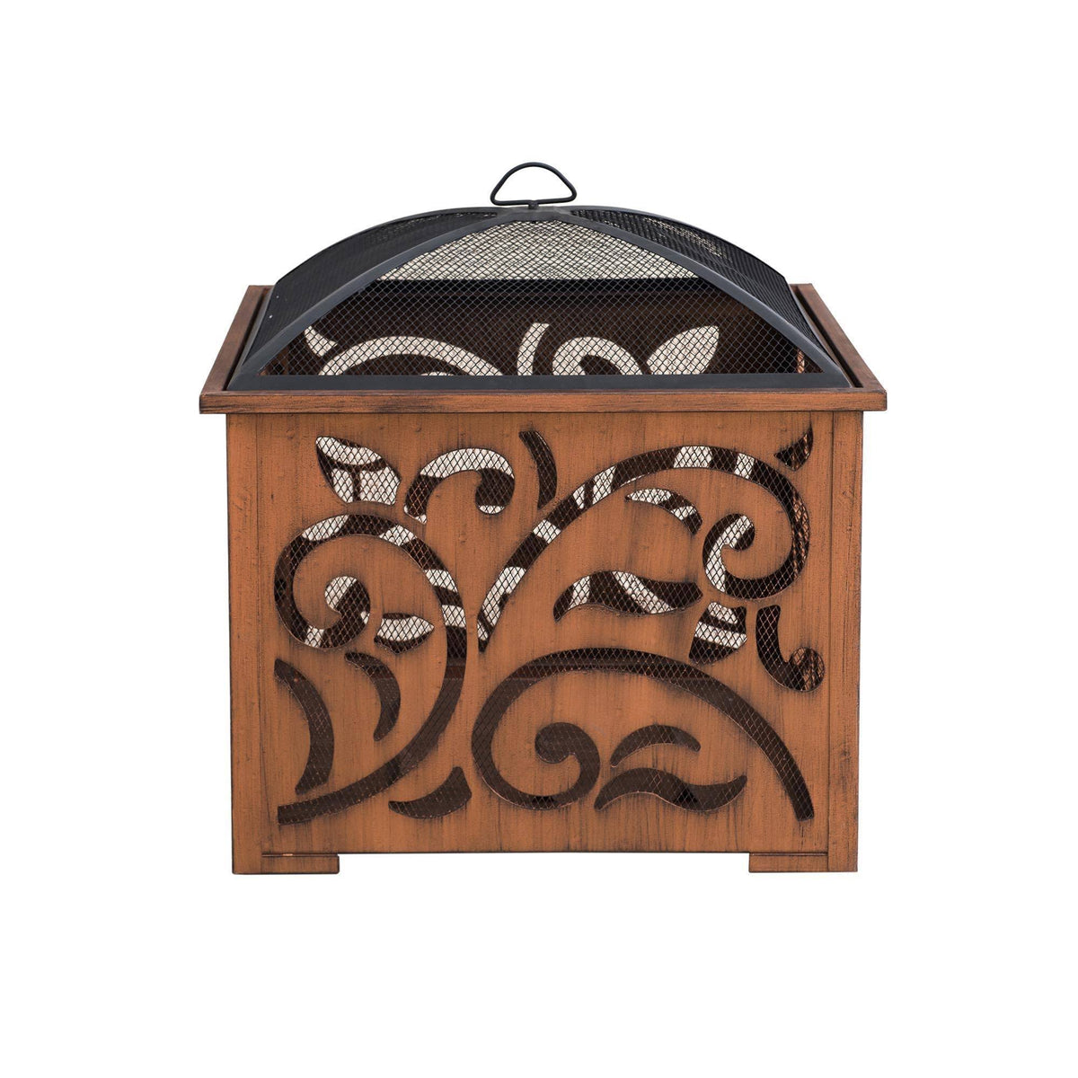 26 in. Square Wood Burning Firepit A24949