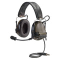 Peltor Comtac III Ach Tactical Communication Headset Single Comm Headband L732
