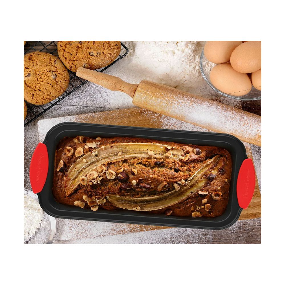 6 Pc Nonstick Bakeware Set with Baking Sheet Loaf Pan Cupcake Cake Pans K339
