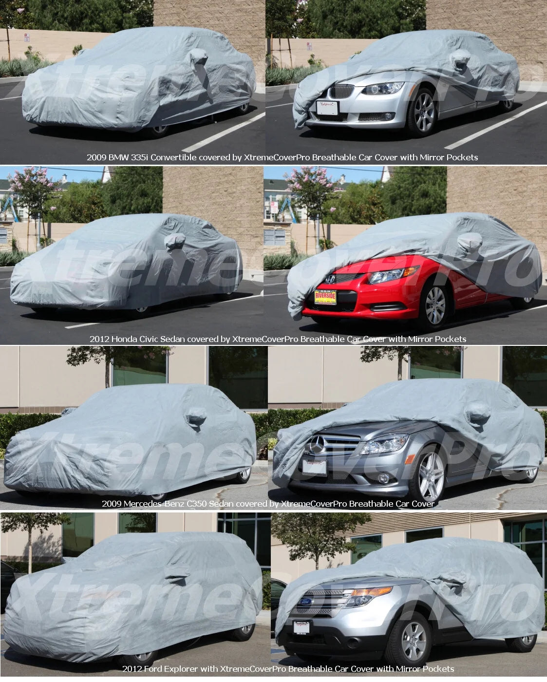 Black Car Cover F50123