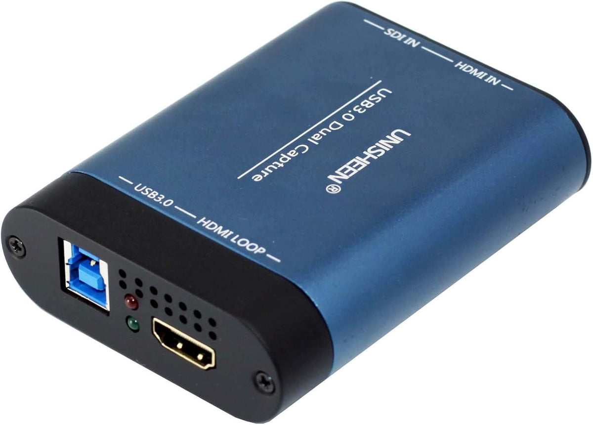 USB 3.0 HDMI SDI Dual Input Capture Card Video Grabber Converter O42642