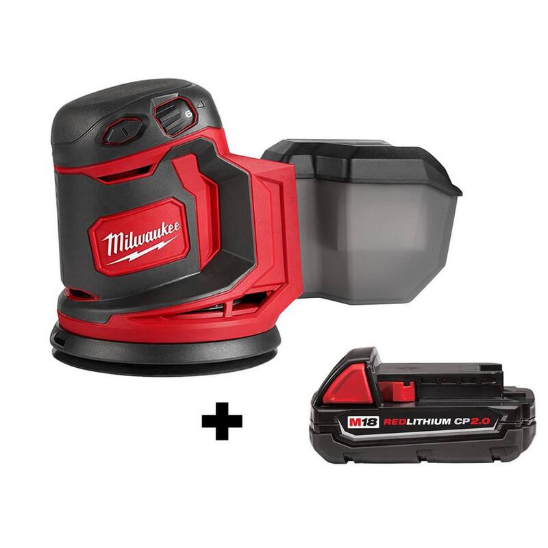 18V Cordless 5 in. Random Orbit Sander with 2.0 Ah Battery C5463