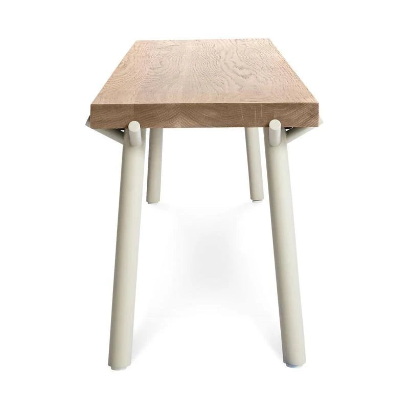 Oak/Black Branch Bench O640