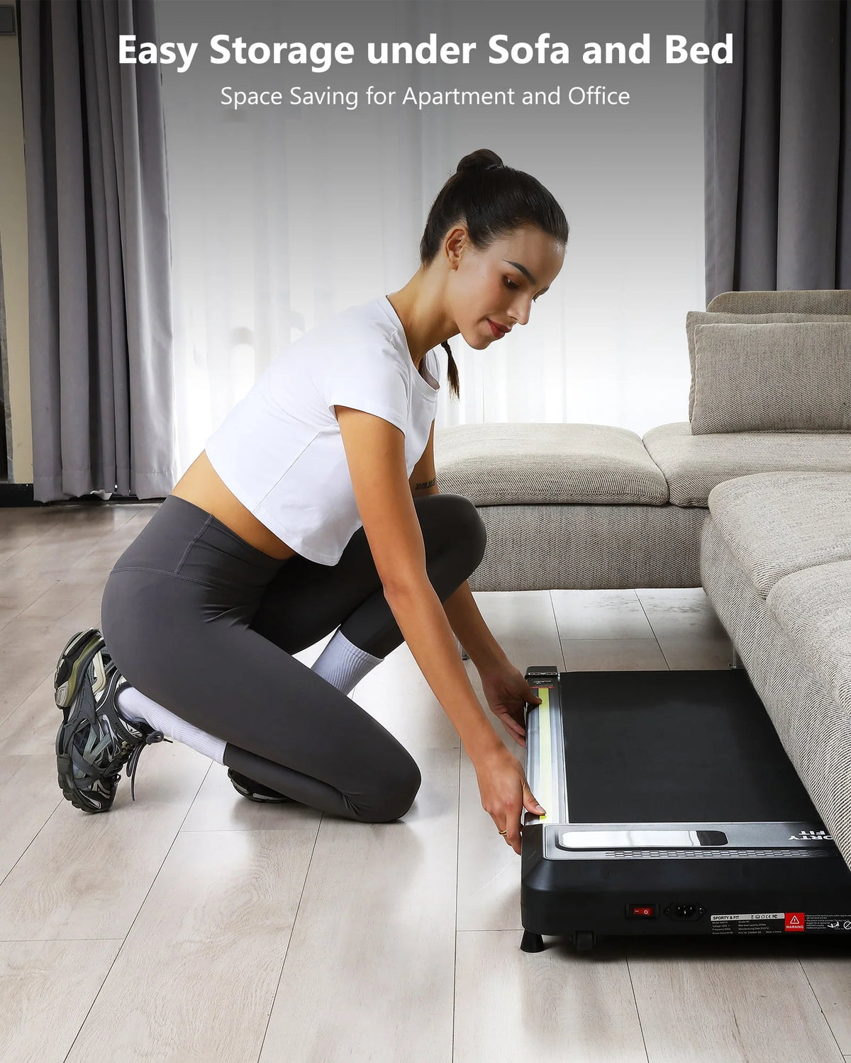 Treadmill 265 lb Capacity with LCD Display C1984