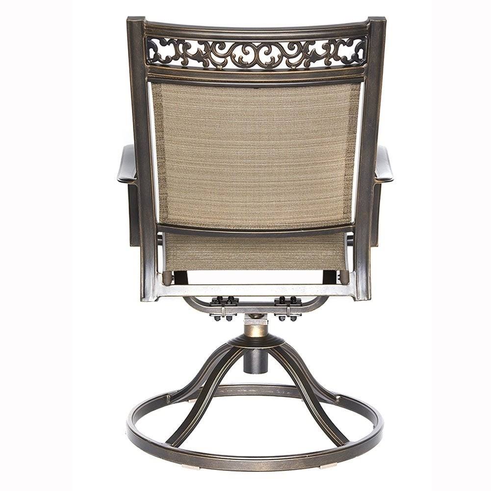Swivel Rocker Patio Dining Chair 2 PC H556073