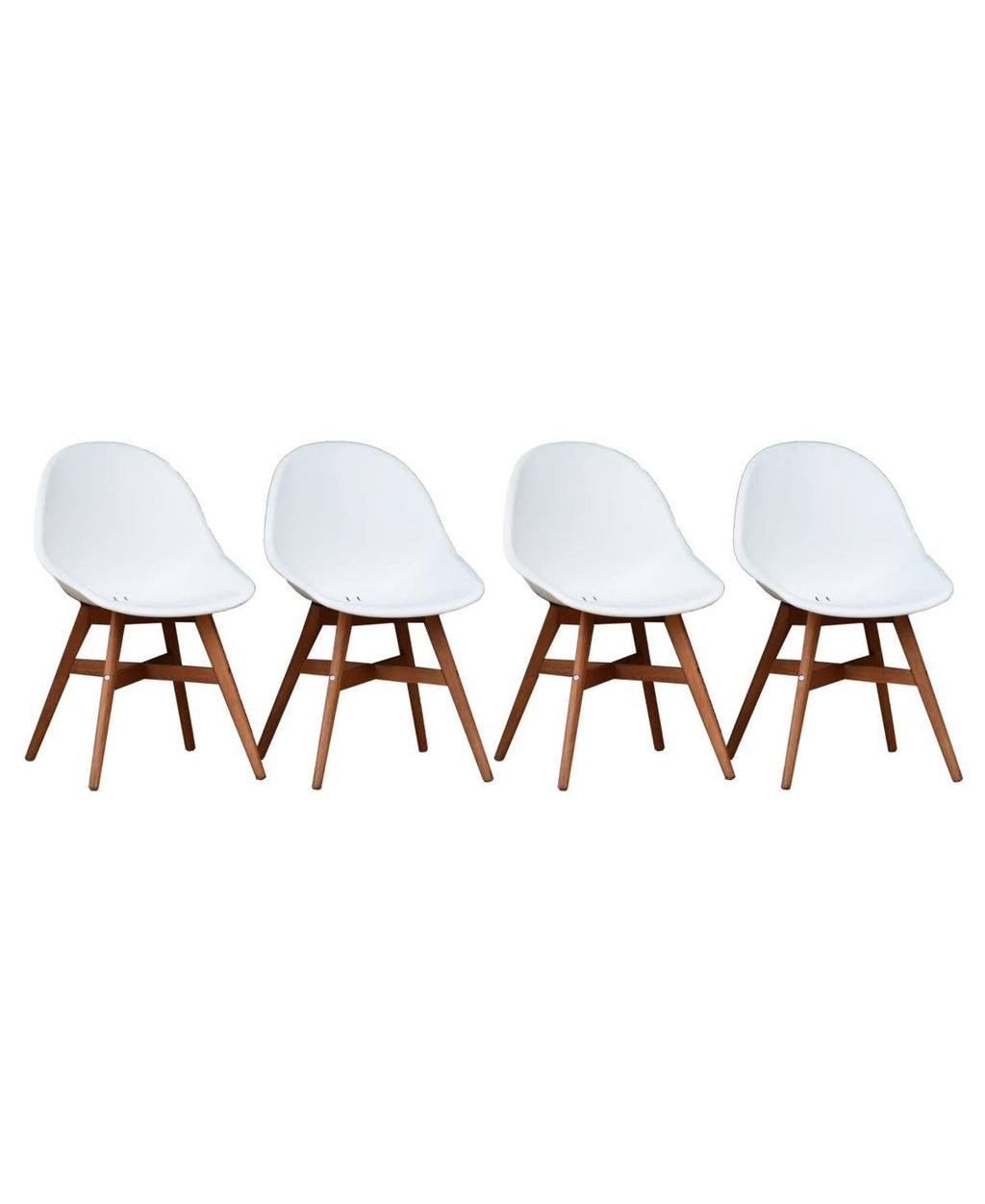 Brown Patio Dining Chair Set T9473